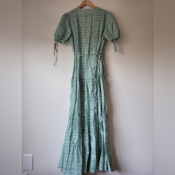 Christy Dawn the Augusta dress in mint blooming meadow, small - Picture 6 of 10